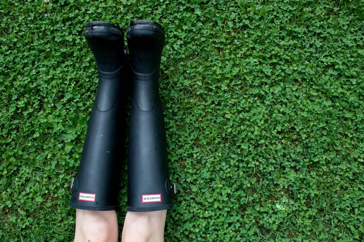 Hunter boots regenlaarzen